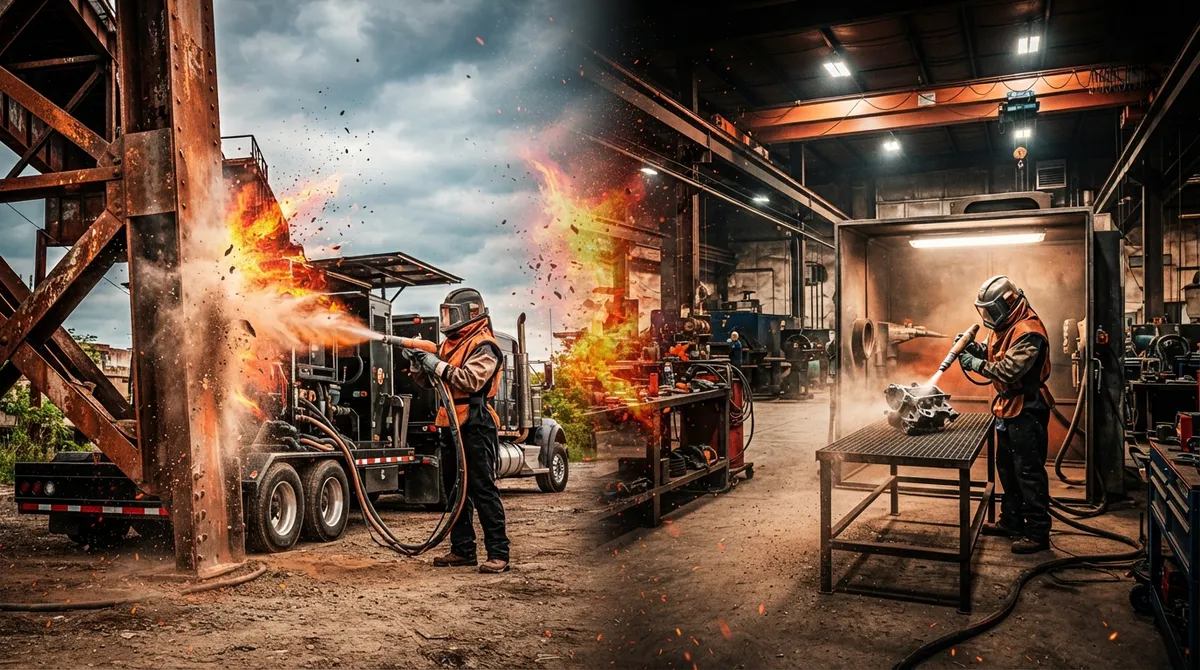 sandblasting professionals local
