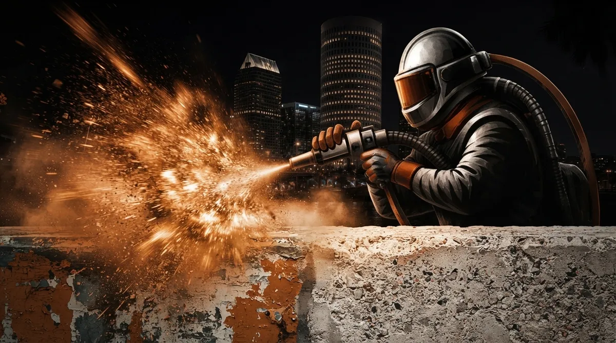 concrete sandblasting tampa
