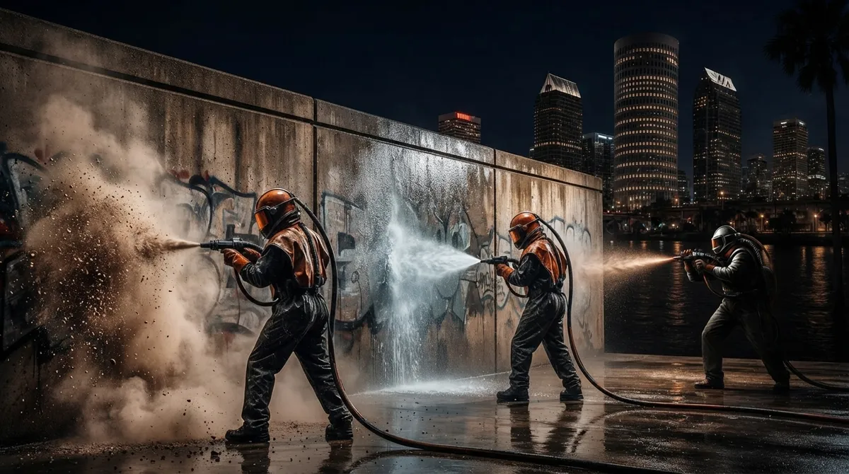 concrete sandblasting tampa