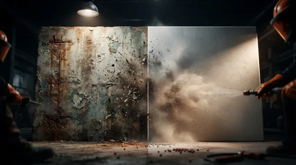 Sandblasting vs. Pressure Washing for Concrete: Which Wins?