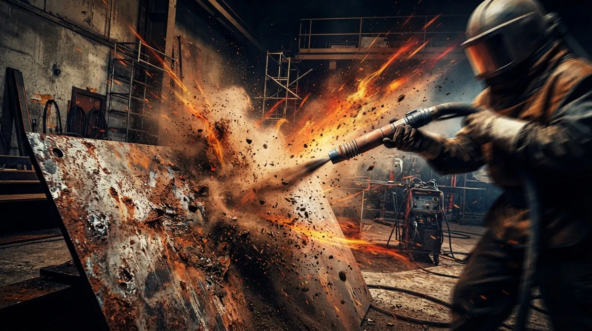 does sandblasting damage surfaces