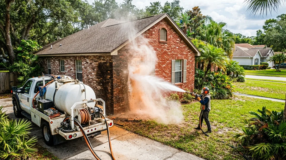 residential sandblasting plant city