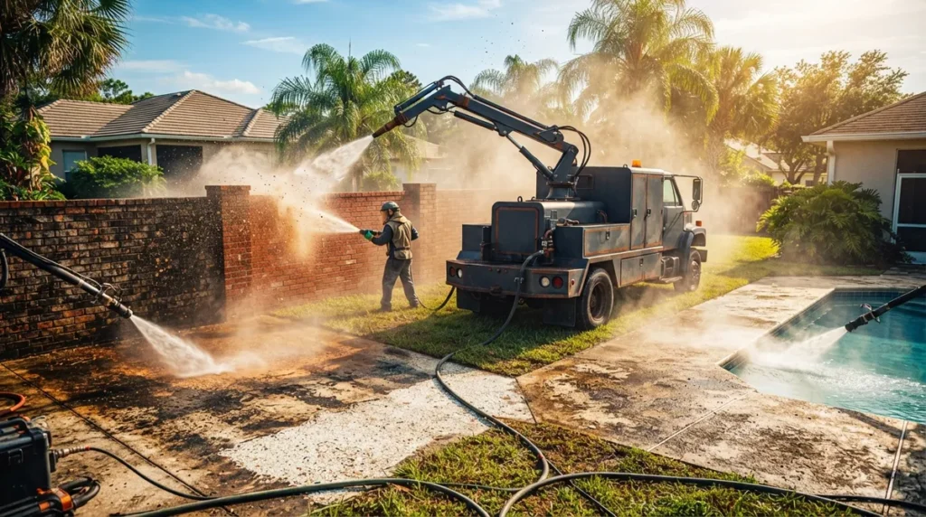 4 Reasons Plant City Homes Need Mobile Sandblasting