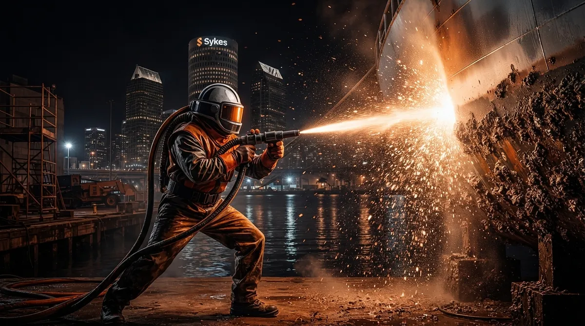 commercial sandblasting Tampa