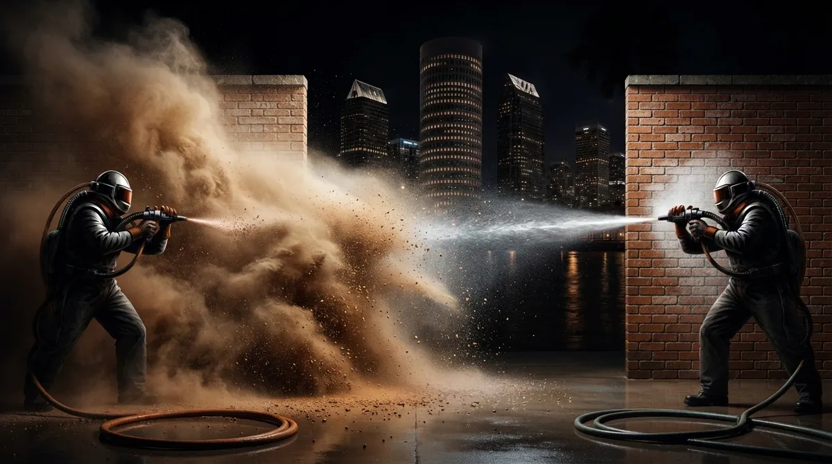 commercial sandblasting Tampa