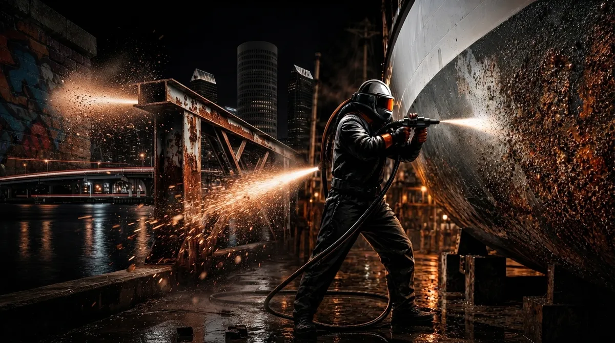 commercial sandblasting Tampa