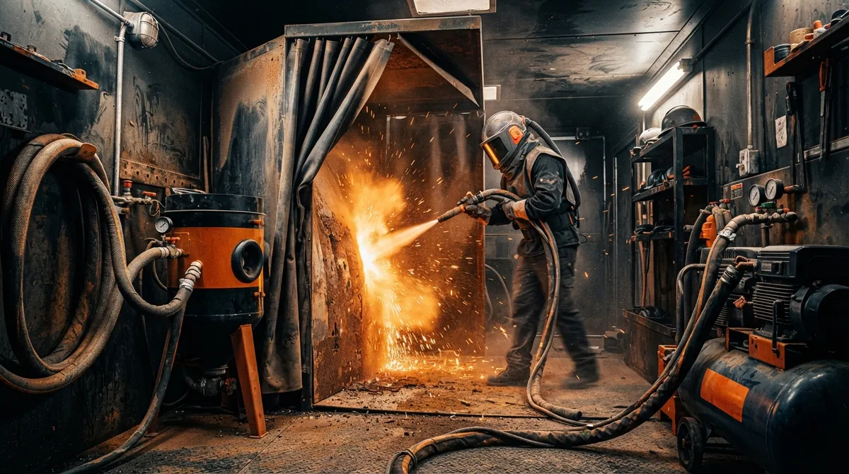 equipment blasting