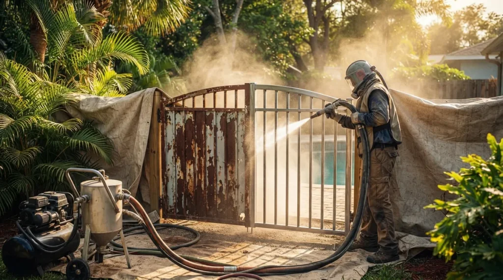 Residential Sandblasting in Clearwater: A Homeowner Guide