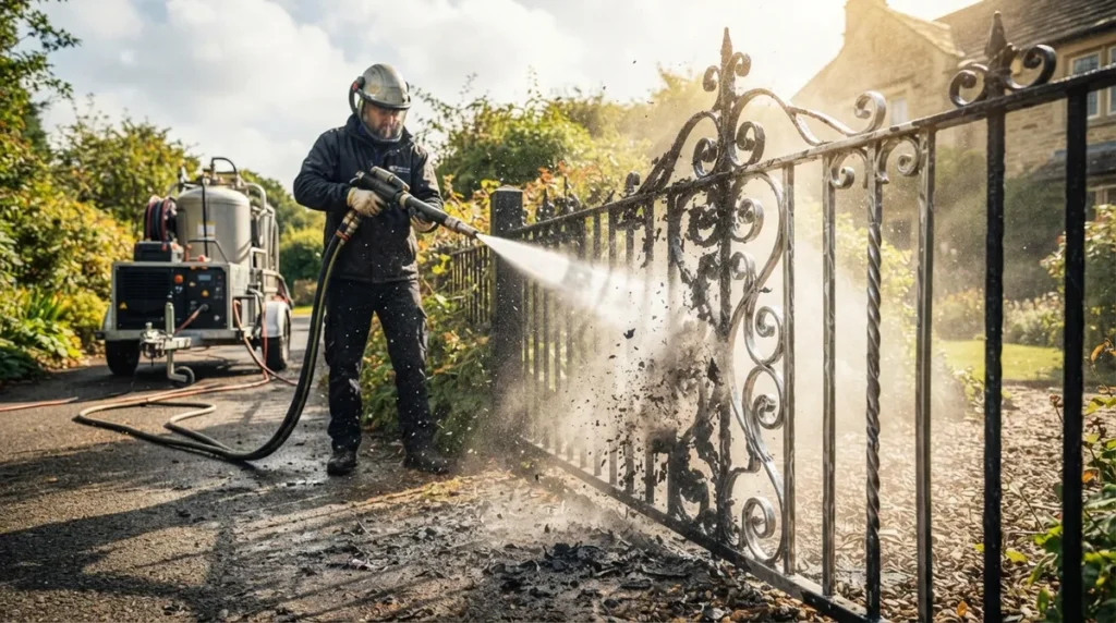 How to Strip Paint From a Metal Fence or Gate Fast