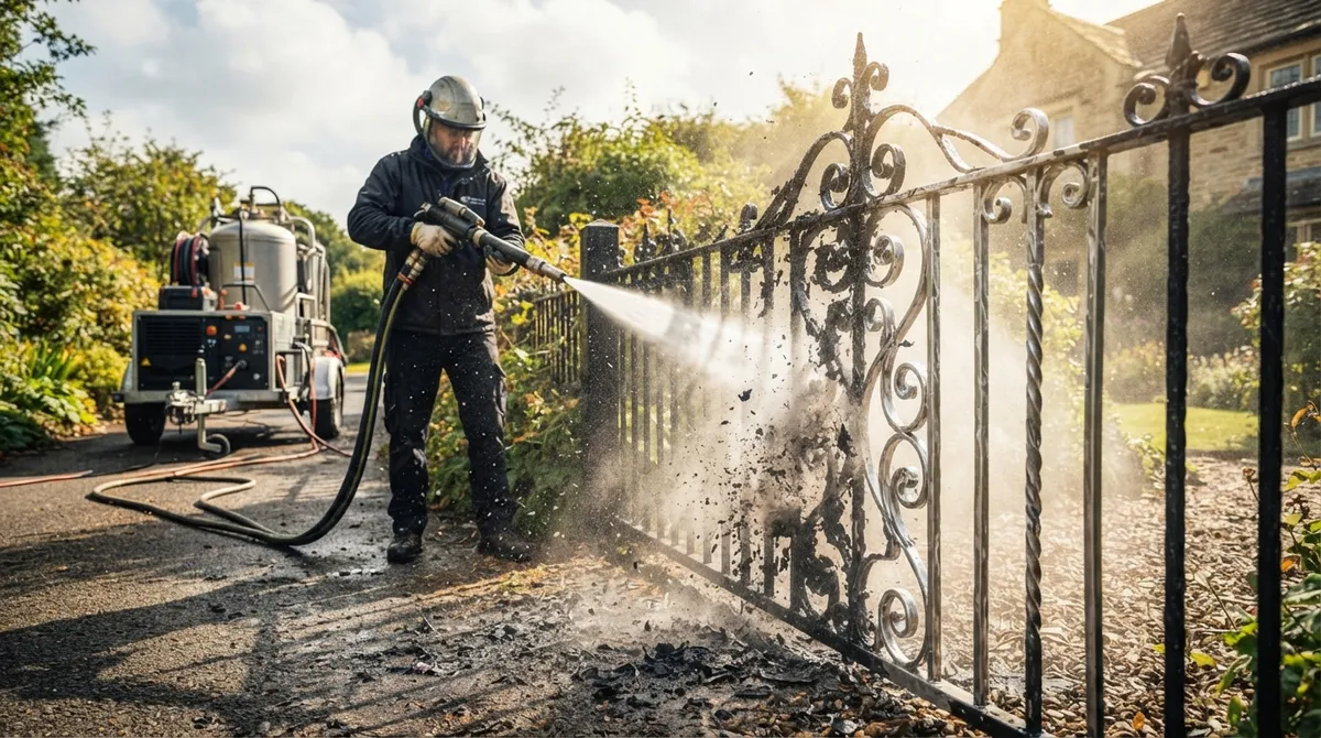 How to Strip Paint From a Metal Fence or Gate Fast