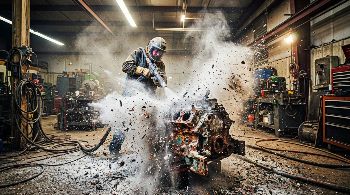soda blasting alternative