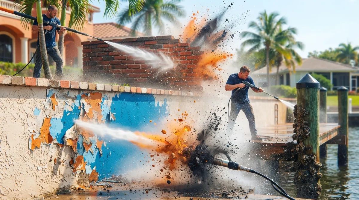 dustless blasting for homes