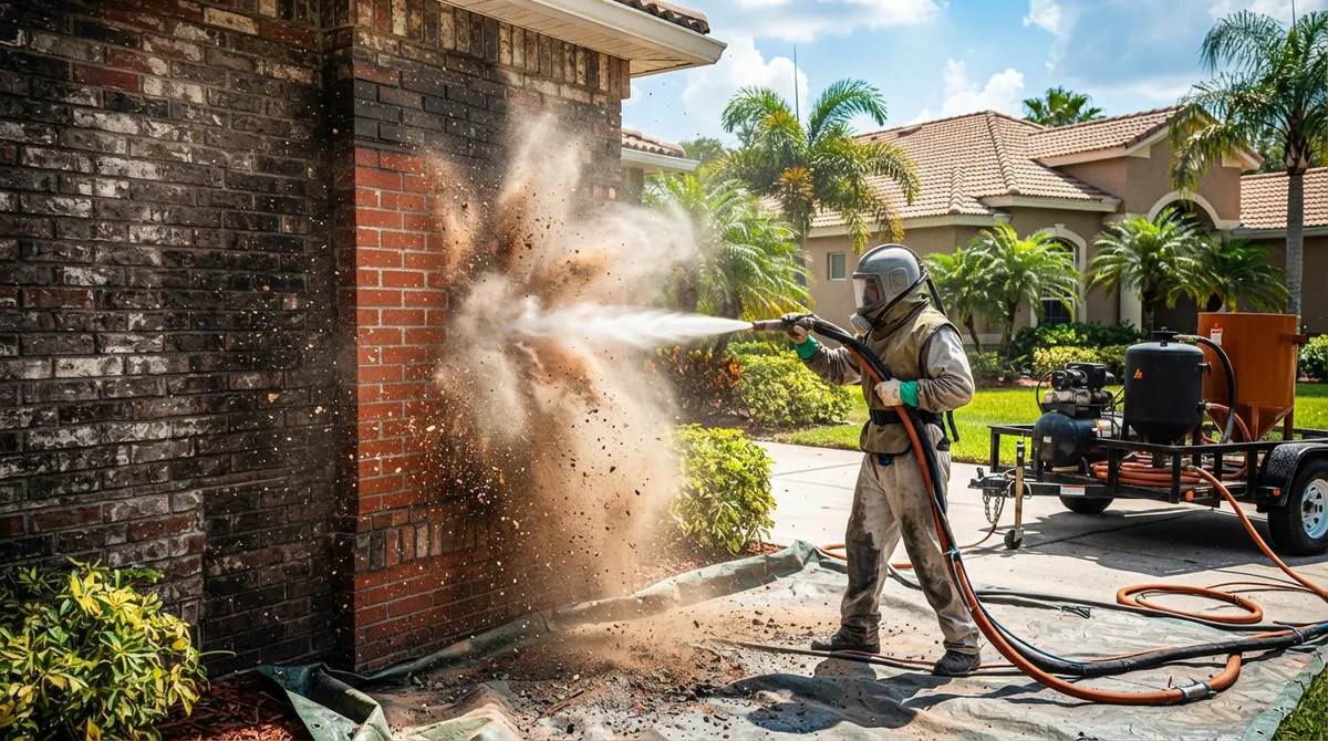 residential sandblasting in valrico