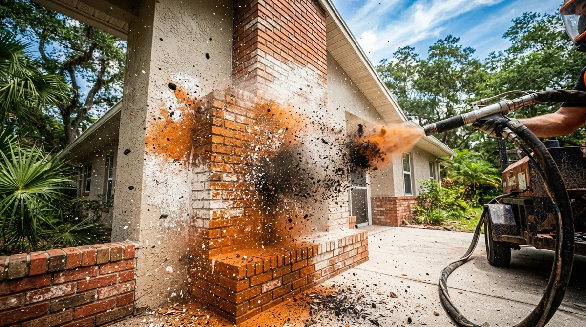 residential sandblasting in valrico