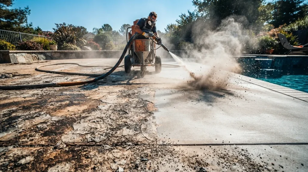 How to Prep a Pool Deck for Resurfacing the Right Way