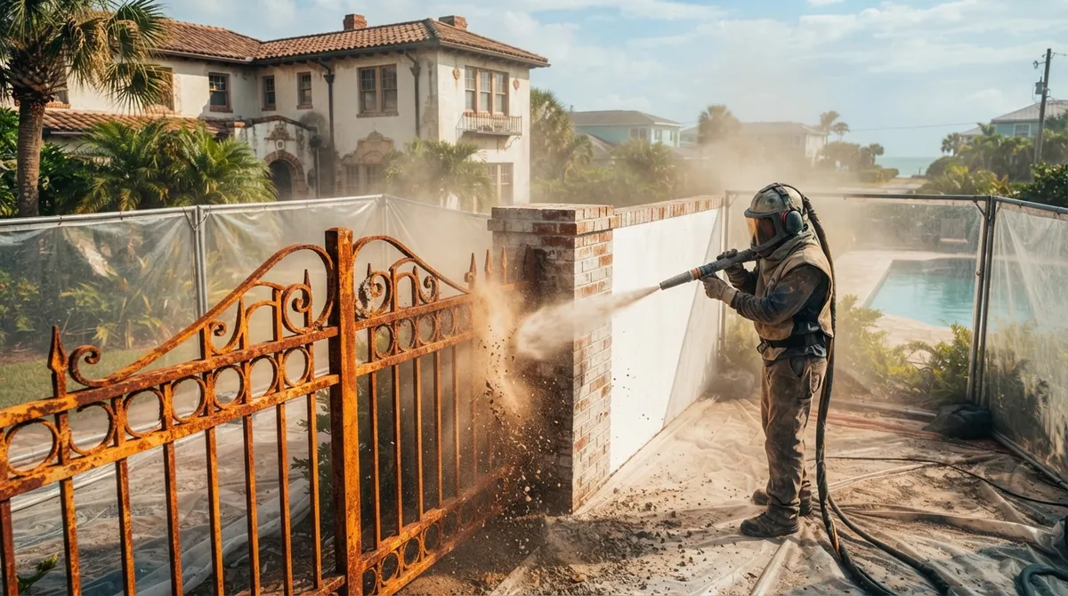 Why Choose Mobile Sandblasting For Your Tampa Home?