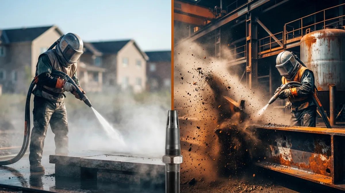 Wet Sandblasting vs Dry: Which One Fits Your Job?