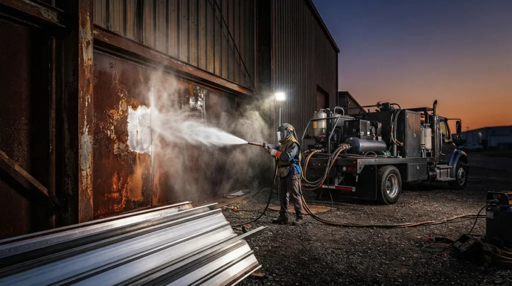 Commercial Sandblasting Services: A Tampa Bay Business Guide