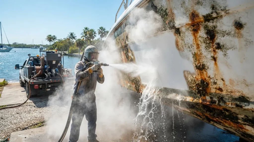 Why Is Soda Blasting Tampa's Gentlest Cleaning Fix?