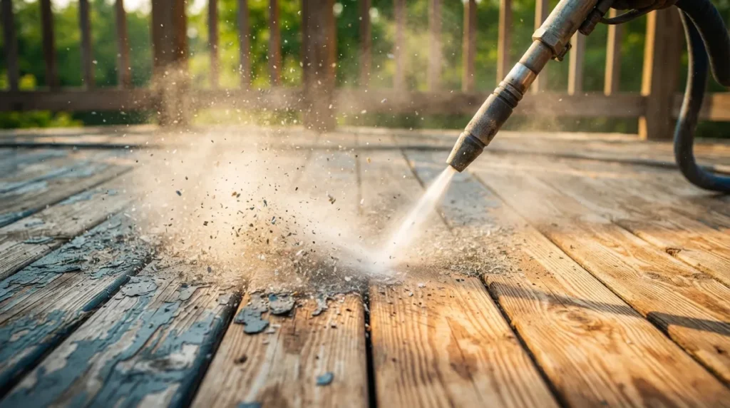 What's the Best Way to Remove Paint From a Wood Deck?