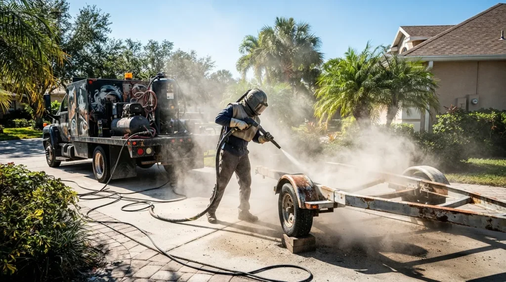 Mobile Sandblasting Near Me: A Florida Homeowner's Guide