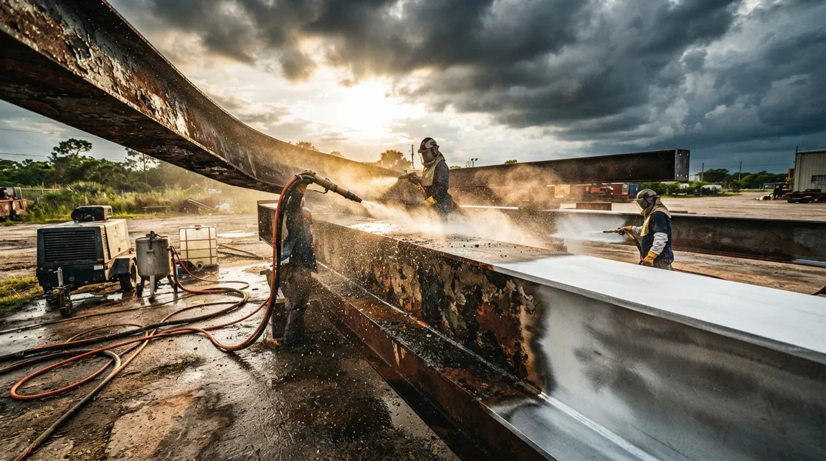 10 Steel Coating Removal Facts Florida Owners Need