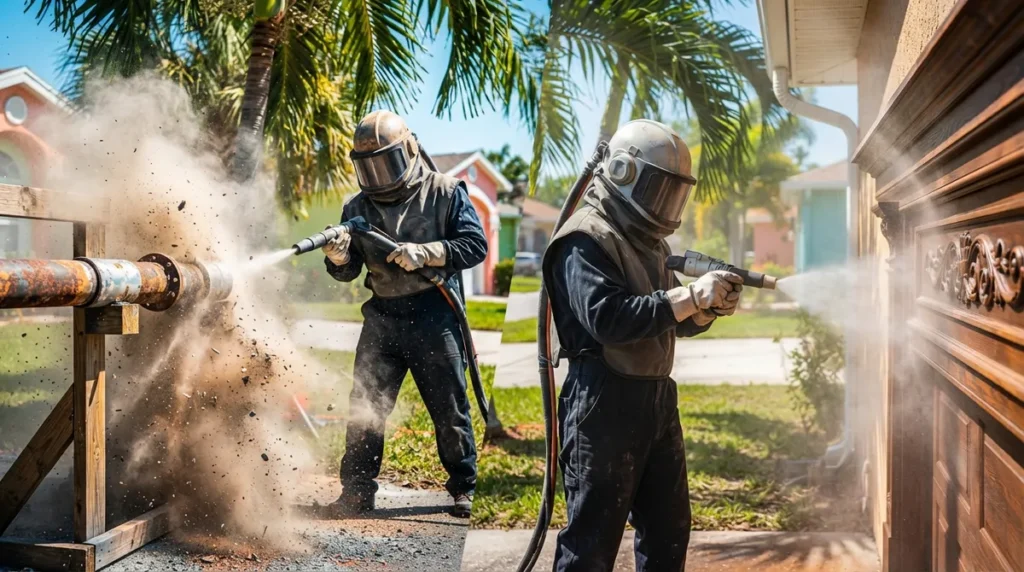 6 Types of Sandblasting Every Florida Owner Should Know