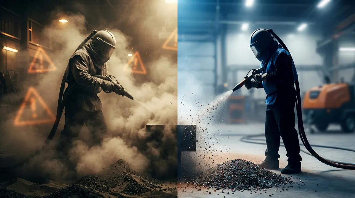 Media Blasting vs Sandblasting: Which Is Safer for You?