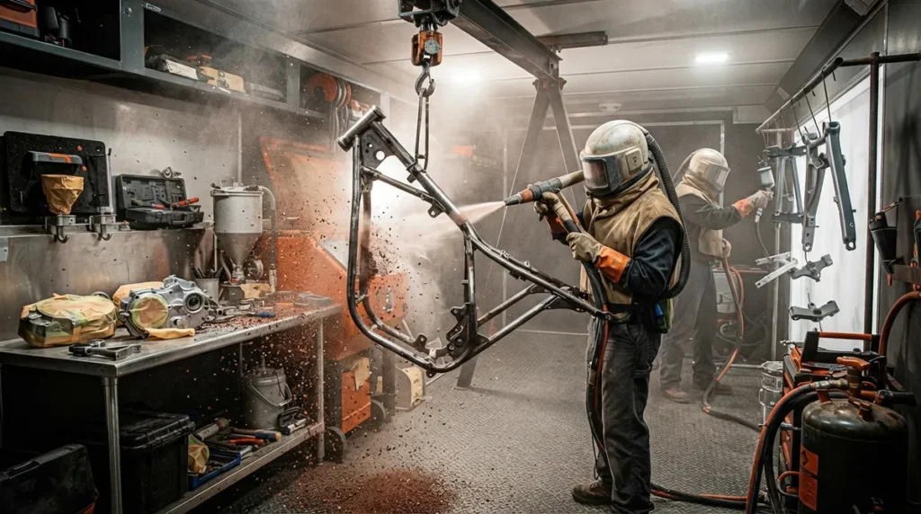 6 Motorcycle Restoration Blasting Tips for 2026