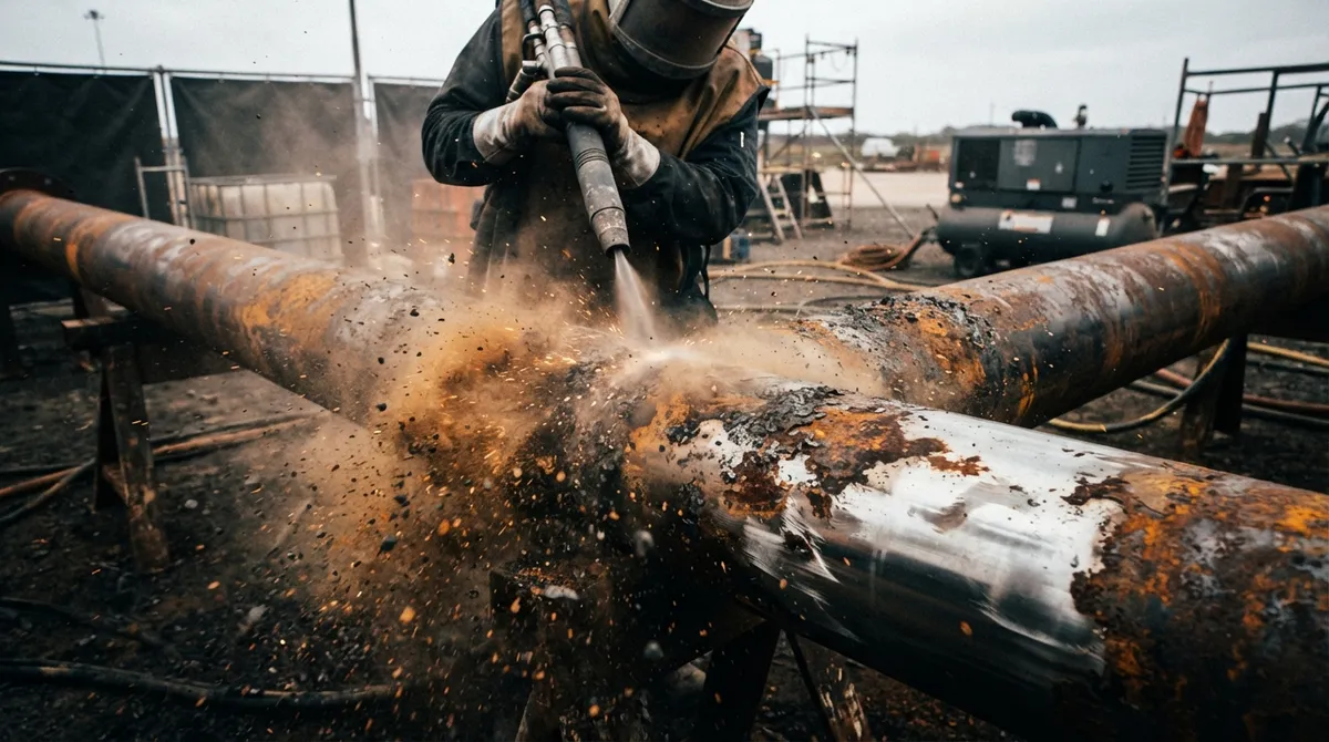 What Does Pipeline Sandblasting Really Involve?