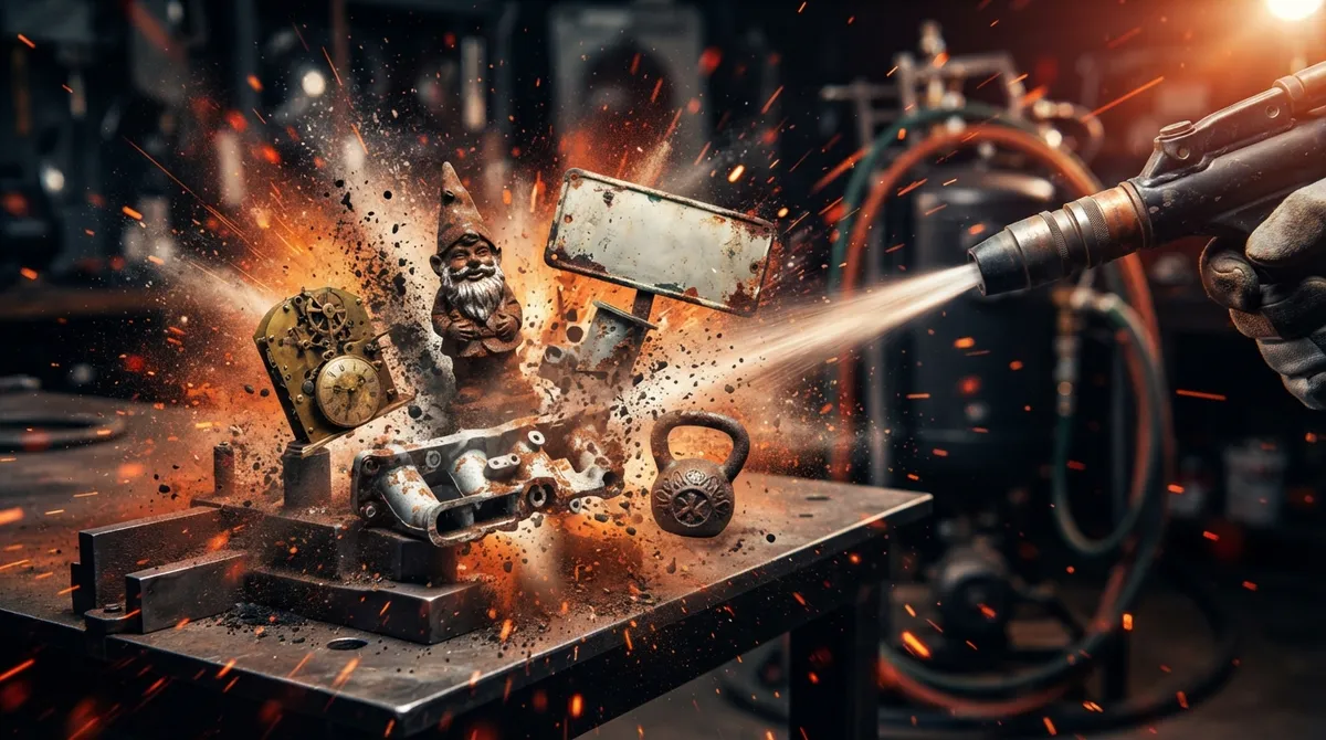 small item blasting services