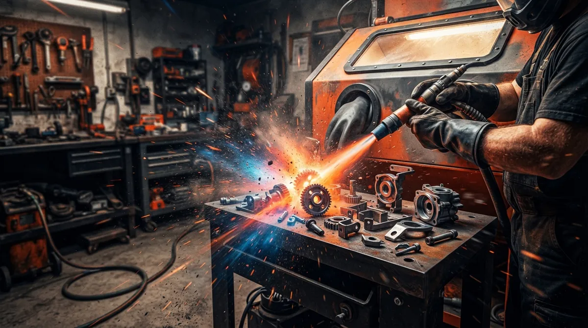 small item blasting services