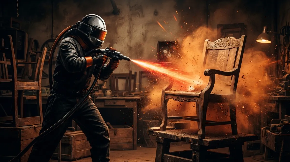 furniture restoration blasting