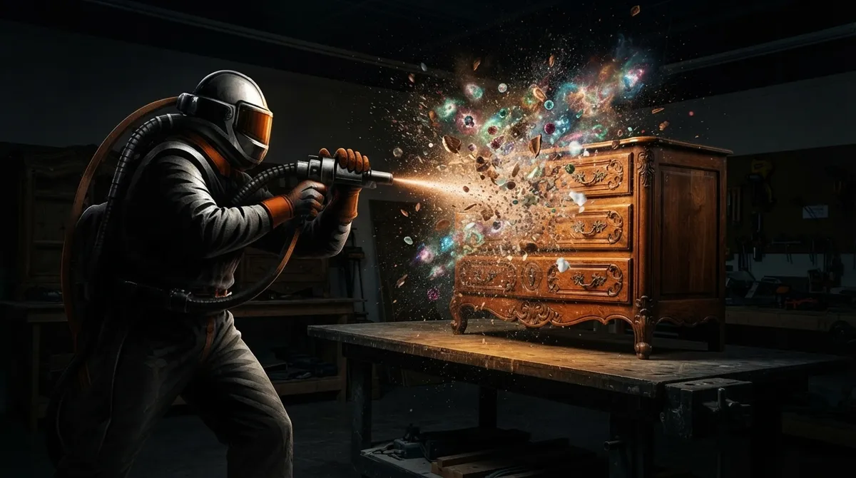 furniture restoration blasting