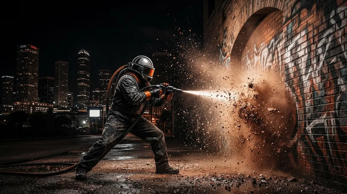 how long does sandblasting take