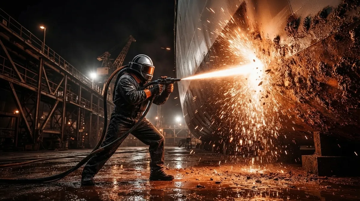 abrasive blasting