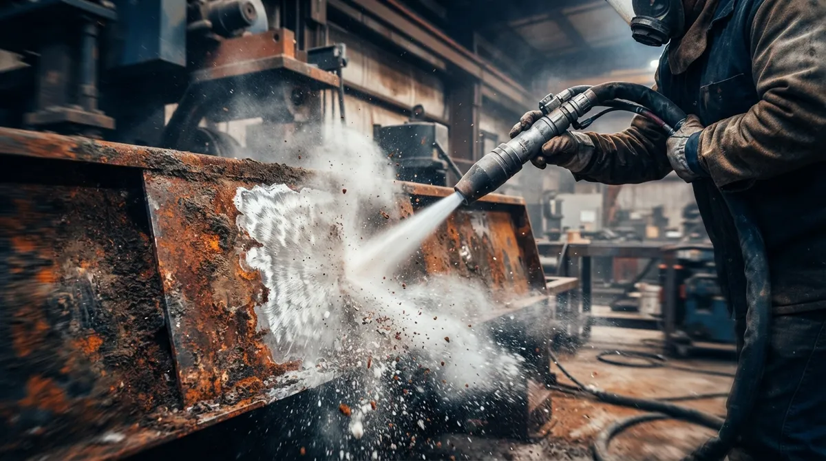 soda blasting