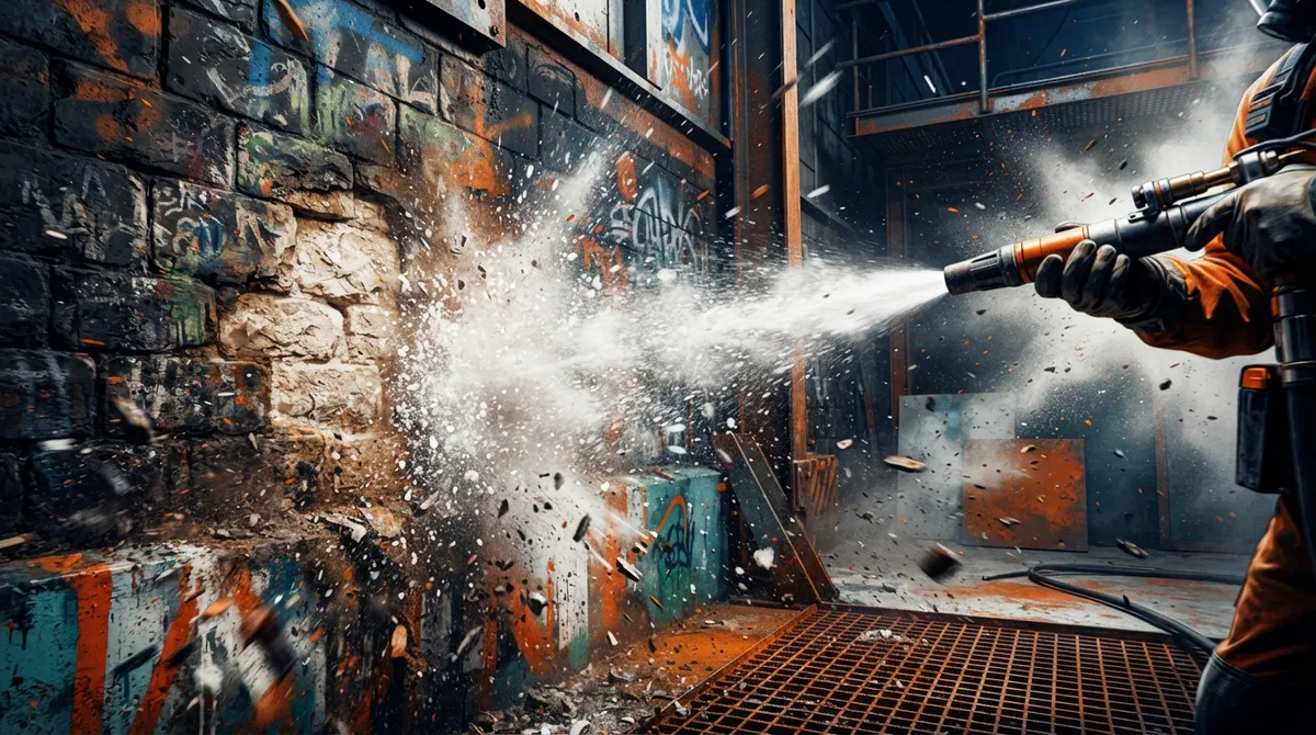 soda blasting