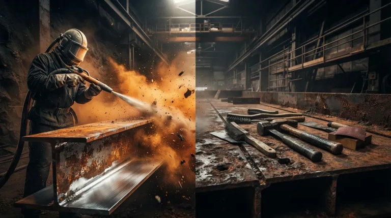 Sandblasting vs. Hand Prep: When Does Blasting Win?