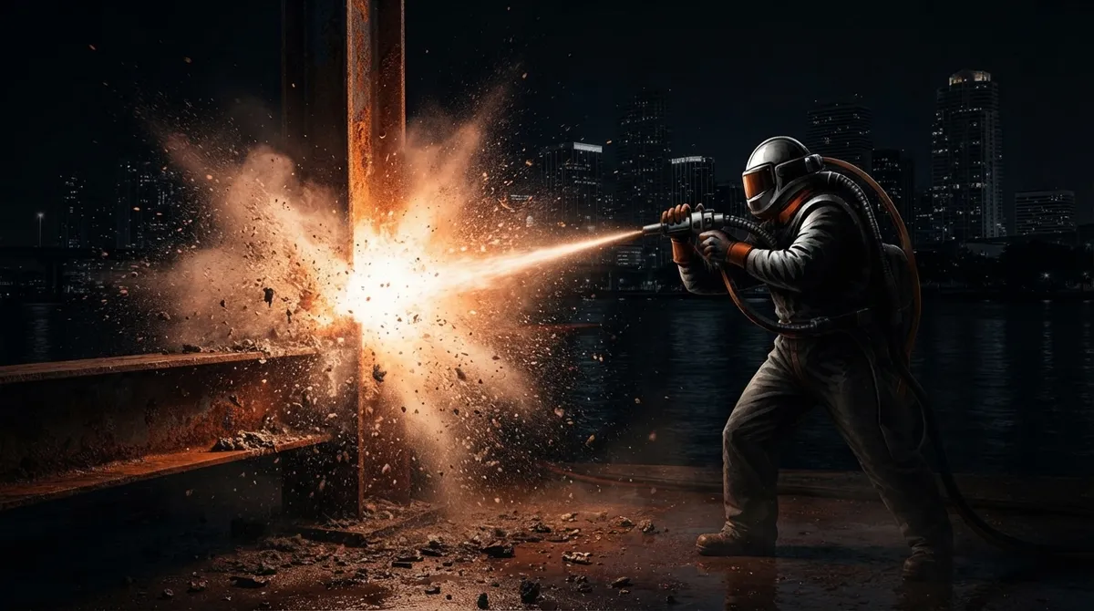 surface preparation blasting