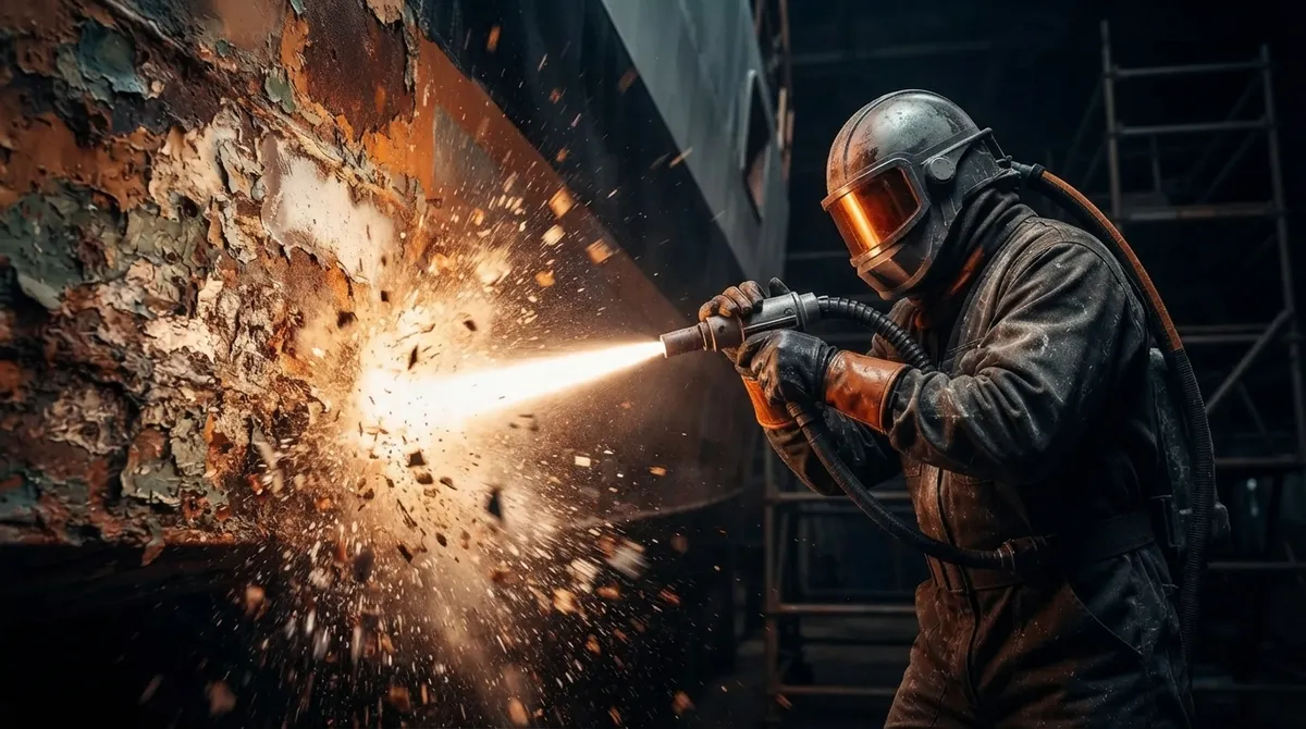 surface preparation blasting