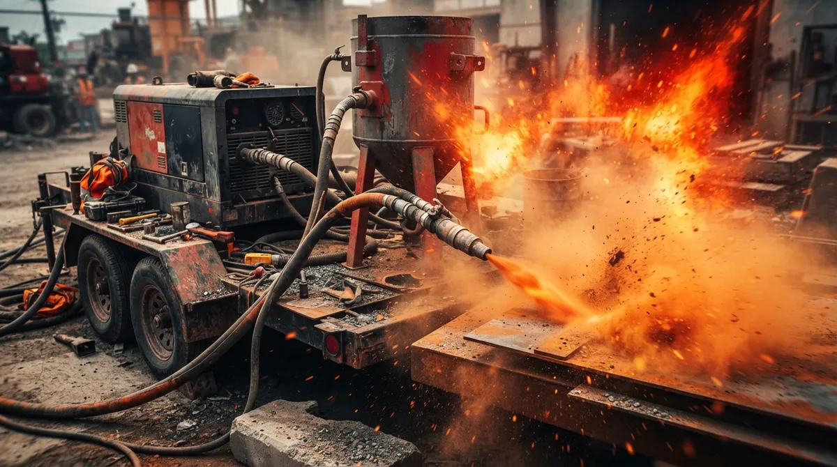 sandblasting equipment