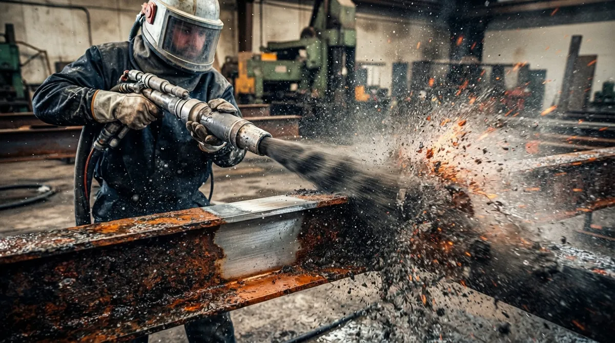 wet sandblasting