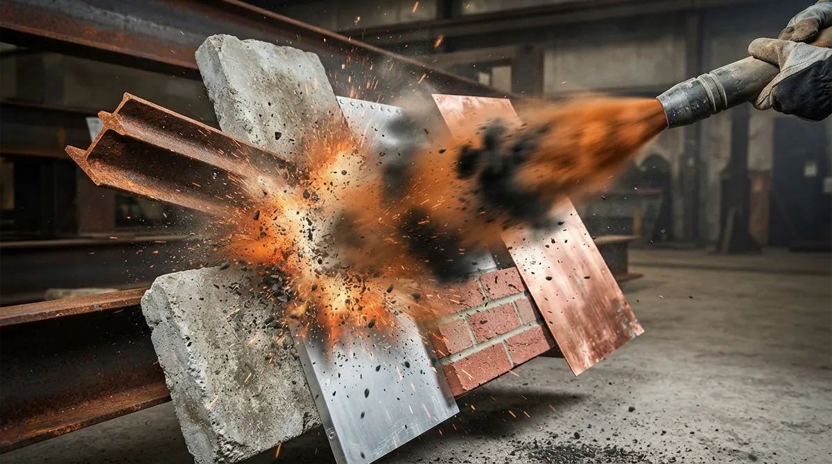 what surface can be sandblasted